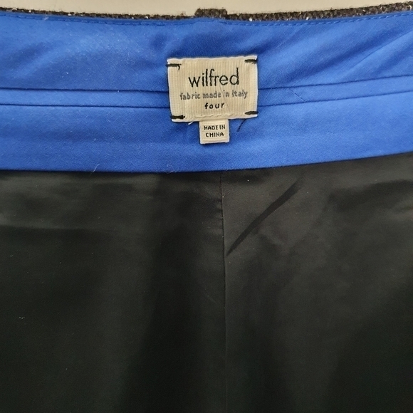 Wilfred Free Herringbone Tappered Leg Pant Size 4 - Picture 4 of 8